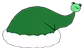 Froggy Santa Hat