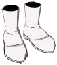 Dabi's White Boots